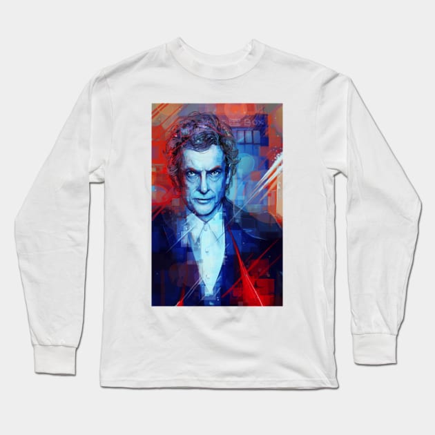 12th Doctor Long Sleeve T-Shirt by sempaiko